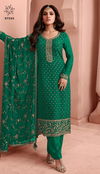 Kuleesh Swarnaa Colourplus By Vinay Dola Jacquard Embroidery Wedding Salwar Suit Wholesale Market